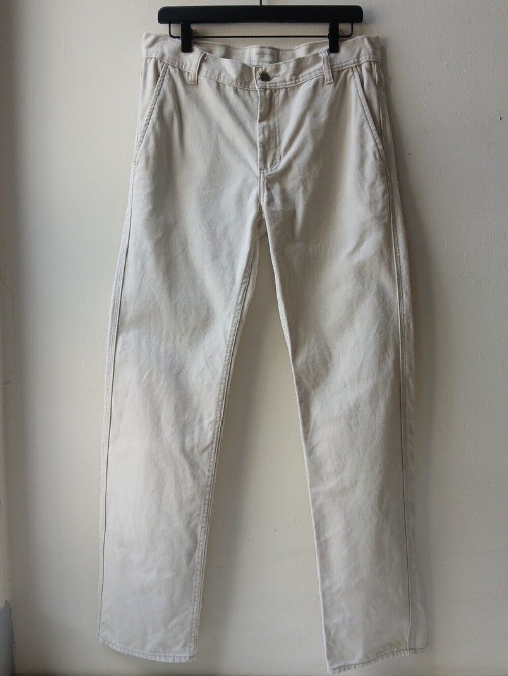 Saturdays New York Canvas Pants Natural Men's 33